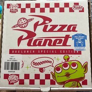 FUNKO ToyStory Pizza Planet BoxLunch Special Edition T-Shirt